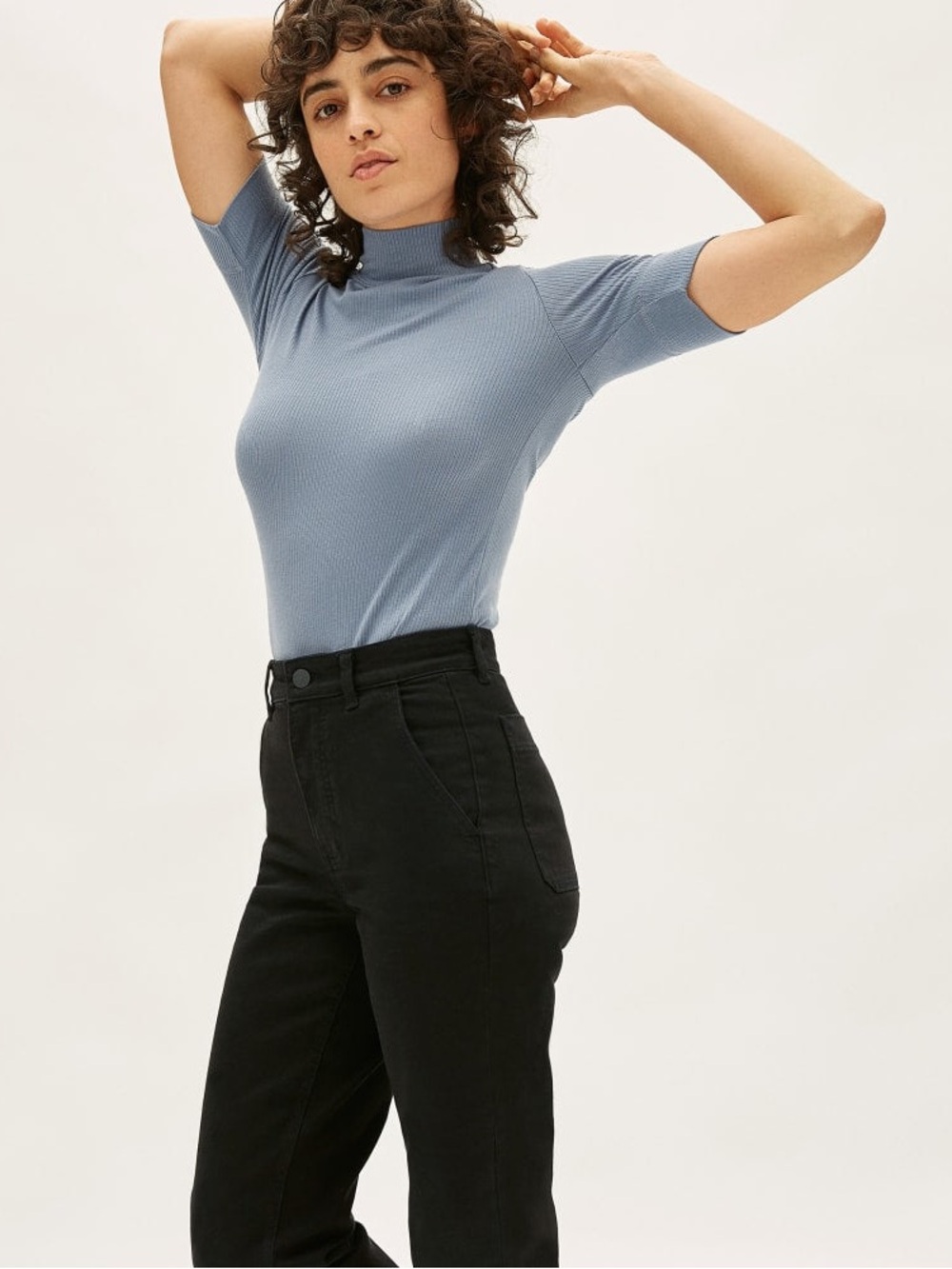 Everlane Straight Leg Crop - Black 20 - Picture 5 of 13
